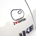 Sticker "I love cavies"